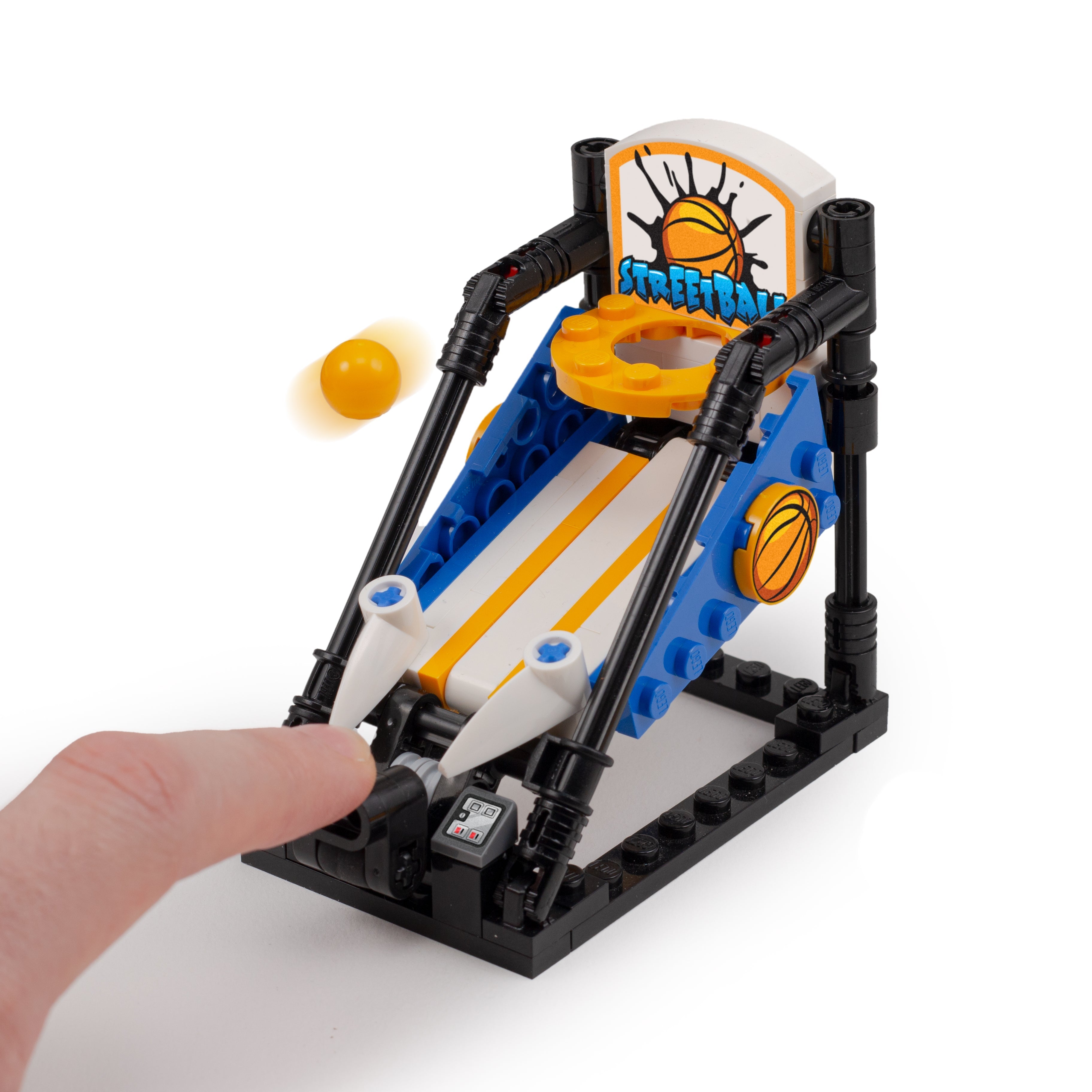 Streetball (Basketball) Arcade made using LEGO parts - B3 Customs (Online Order Only)