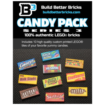 Candy Pack (Series 3) made from LEGO parts - B3 Customs (Online Order Only)