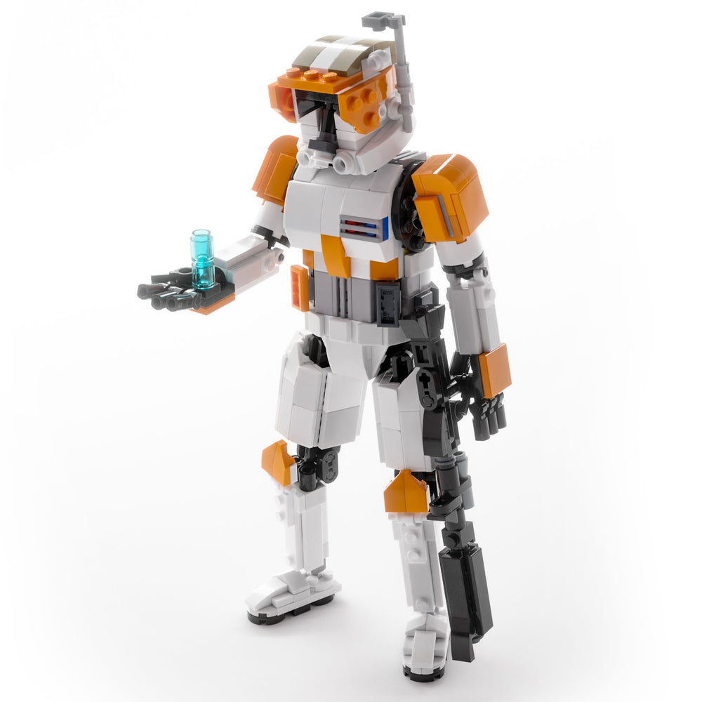 Commander Cody 9" Figure - Custom MOC made using LEGO bricks (Online Order Only)
