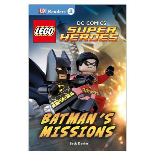 LEGO DC Comics Batman's Missions DK Readers 3 Hardcover Book (Online Order Only)