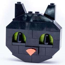 Custom Halloween Black Cat made using LEGO parts (Online Order Only)