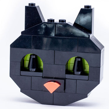 Custom Halloween Black Cat made using LEGO parts (Online Order Only)