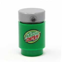 B3 Customs® Printed Making Dew Soda Can made using LEGO parts (Online Order Only)