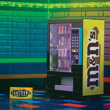 M&Ns (Peanut) Candy Vending Machine made using LEGO parts - B3 Customs (Online Order Only)