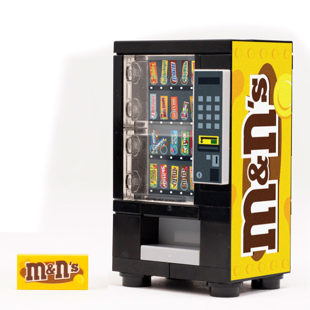 M&Ns (Peanut) Candy Vending Machine made using LEGO parts - B3 Customs (Online Order Only)