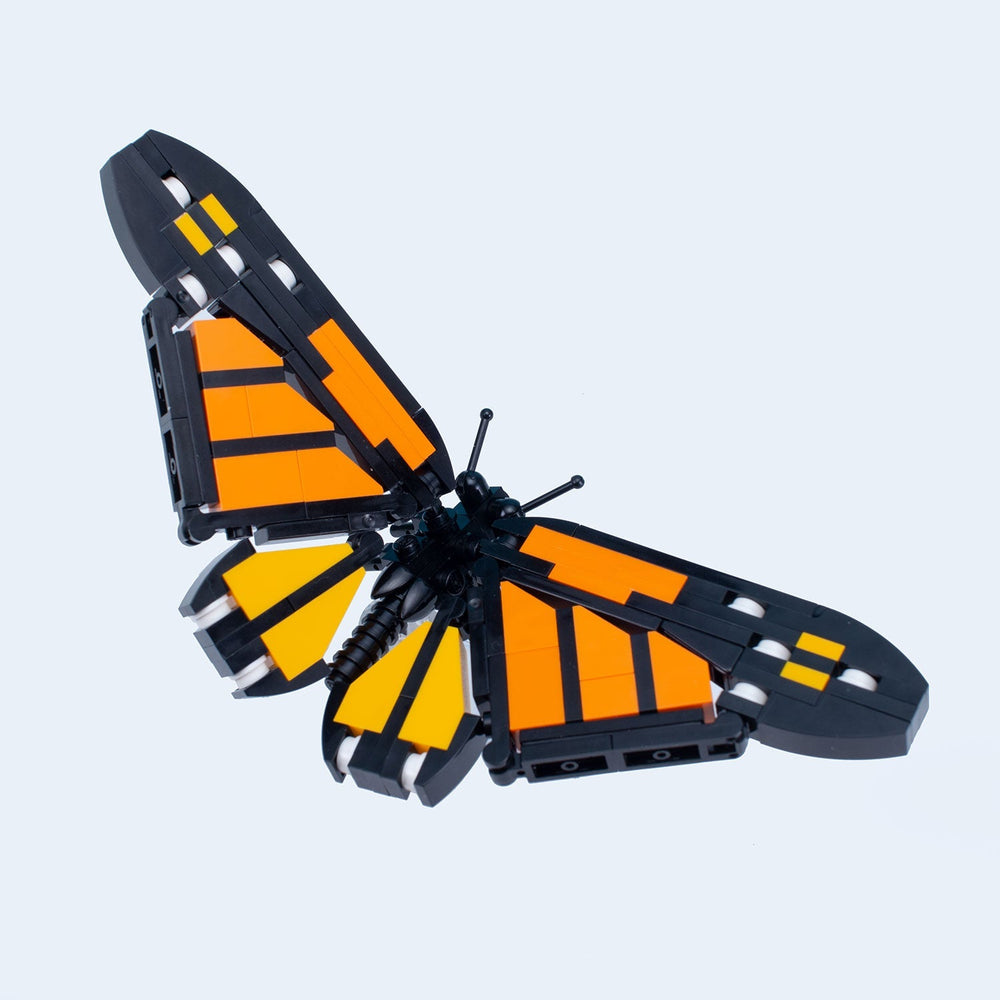 Monarch Butterfly - B3 Customs Building Set made using LEGO parts (Online Order Only)