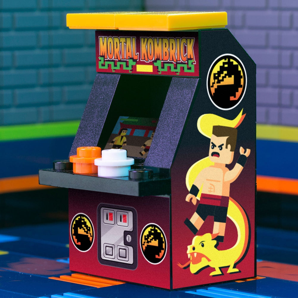 Mortal Kombrick - B3 Customs Arcade Machine made using LEGO parts (Online Order Only)