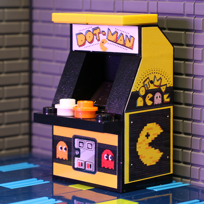Dot-Man Arcade Machine made using LEGO parts - B3 Customs (Online Order Only)