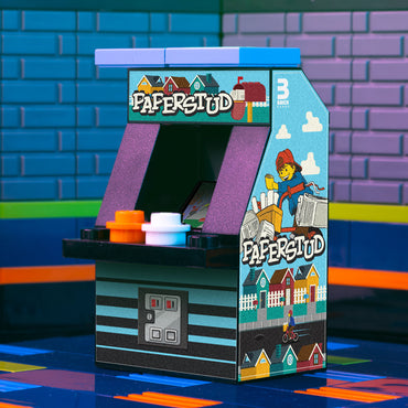 Paper Stud - B3 Customs Arcade Machine made using LEGO parts (Online Order Only)