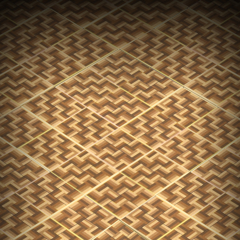 Parquet Flooring (Pack of 20) - B3 Customs Printed 2x2 Tiles (Online Order Only)