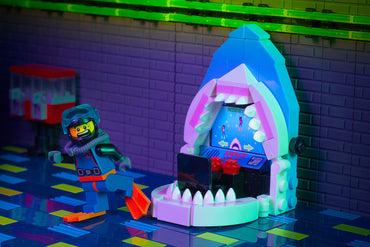 Shark Attack! Arcade Game made using LEGO parts - B3 Customs (Online Order Only)