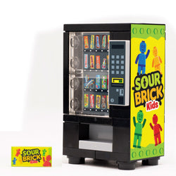 Sour Brick Kids - B3 Customs Candy Vending Machine made using LEGO parts (Online Order Only)