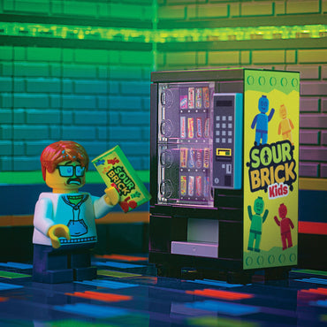 Sour Brick Kids - B3 Customs Candy Vending Machine made using LEGO parts (Online Order Only)