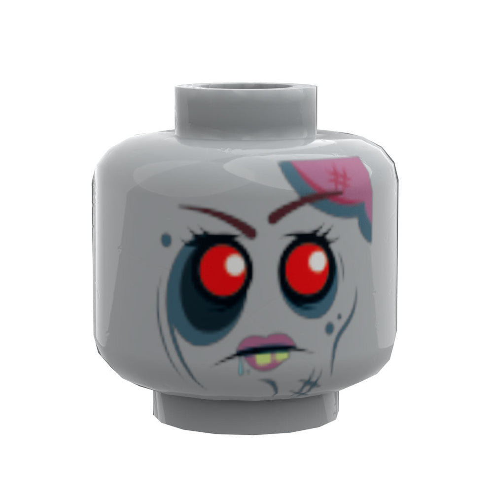 B3 Customs® Zombie #2 Minifig Head (Online Order Only)