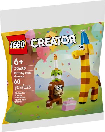 LEGO 30689 Birthday Party Animals (Online Order Only)