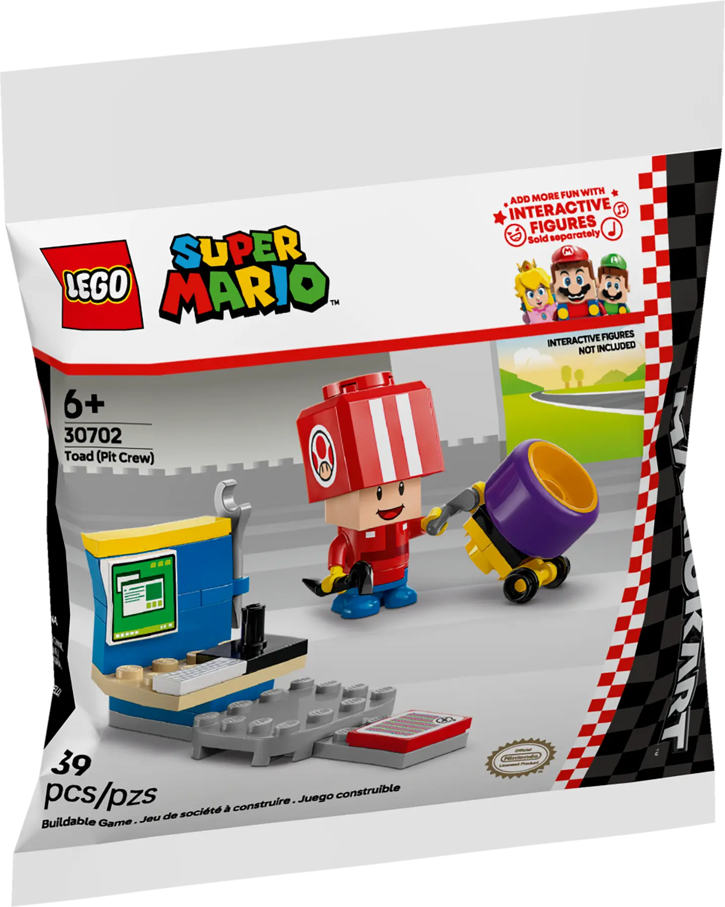 LEGO 30702 Mario Kart – Toad (Pit Crew) (Online Order Only)