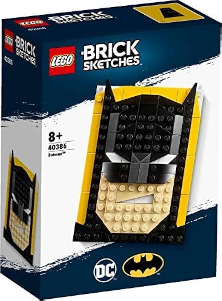 LEGO 40386 Brick Sketches Batman *Retired* (Online Order Only)