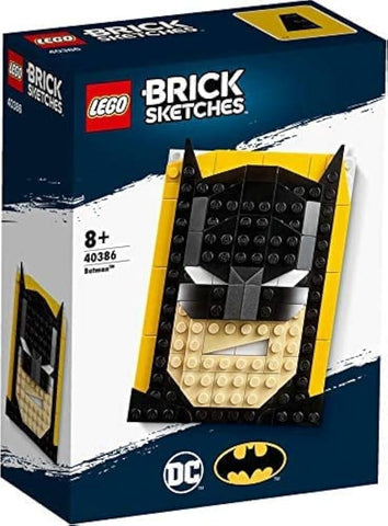 LEGO 40386 Brick Sketches Batman *Retired* (Online Order Only)