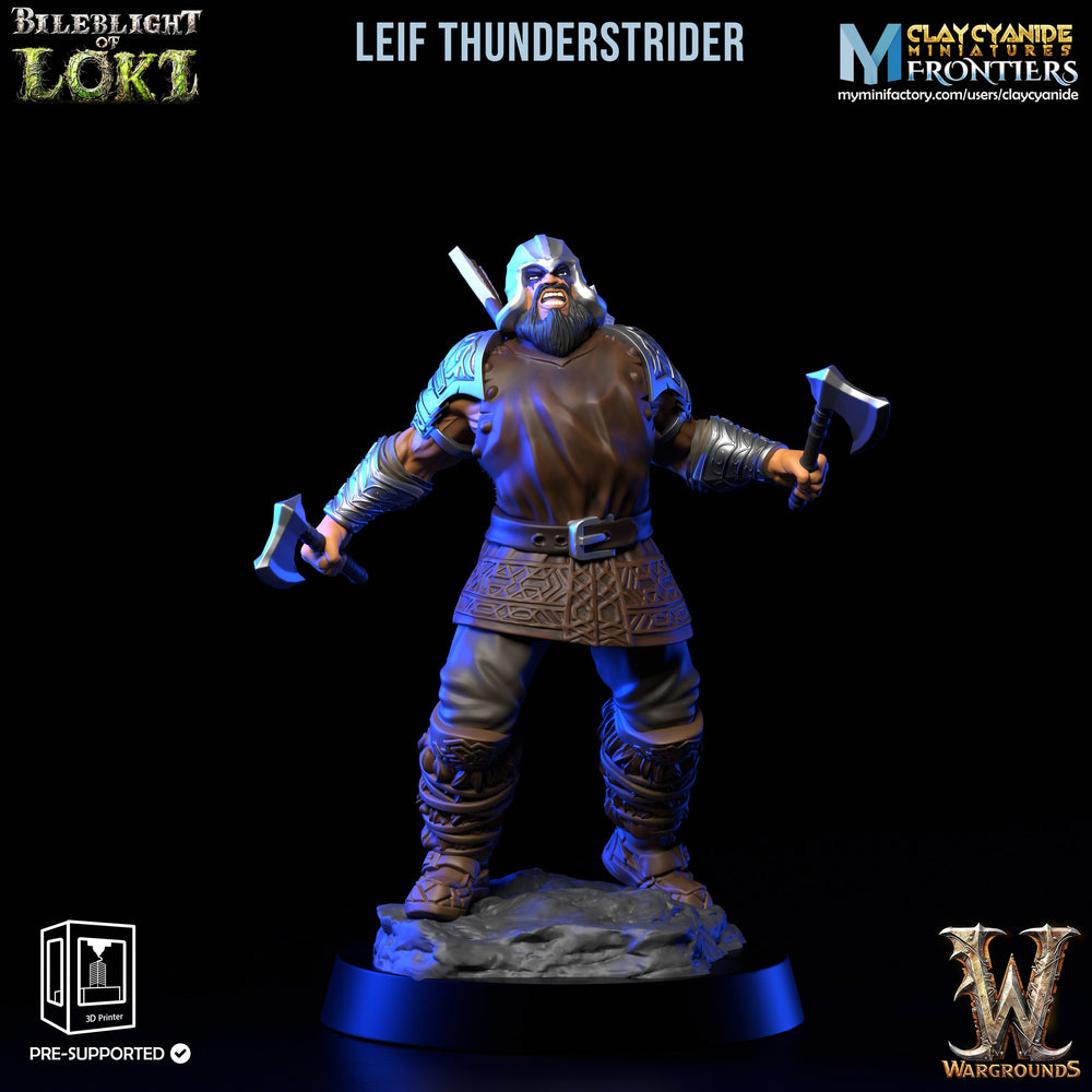 3D Printed Clay Cyanide Bileblight of Loki Vikings 28 32 mm D&D (Online Only)