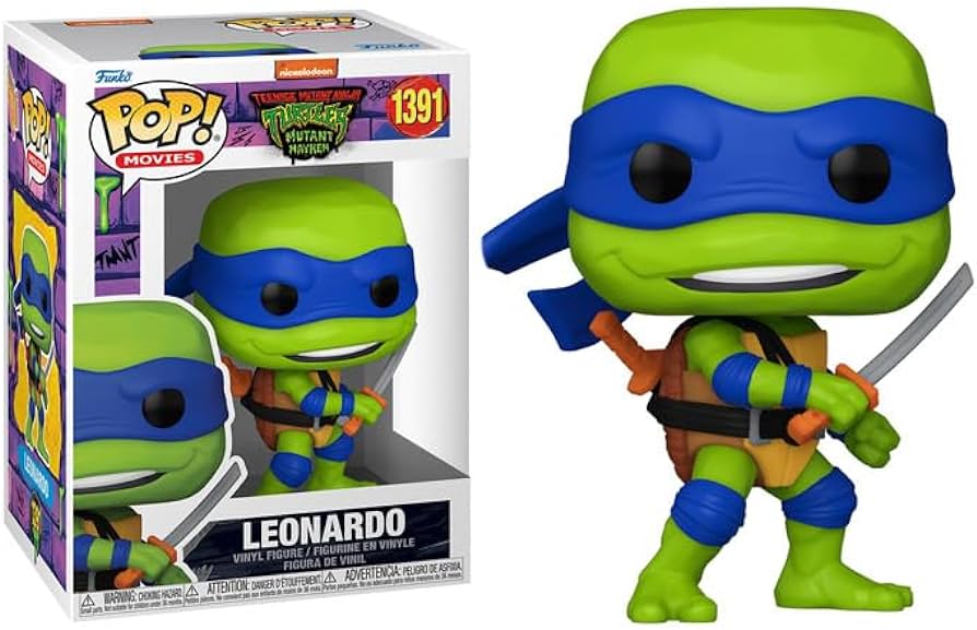 Funko Pop Movies Teenage Mutant Ninja Turtles Mutant Mayhem Leonardo 1391 (ONLINE ORDER ONLY)