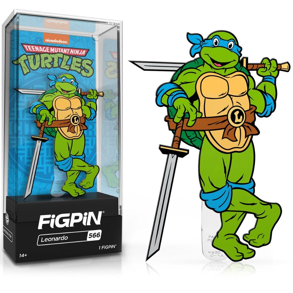 FiGPiN: Teenage Mutant Ninja Turtles - Leonardo #566 (ONLINE ORDER ONLY)