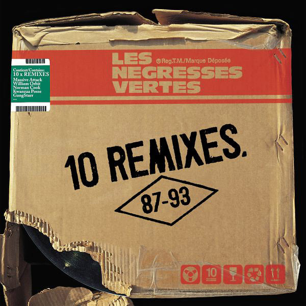 LES NEGRESSES VERTES - 10 Remixes (87-93) [Vinyl] (ONLINE ORDER ONLY)