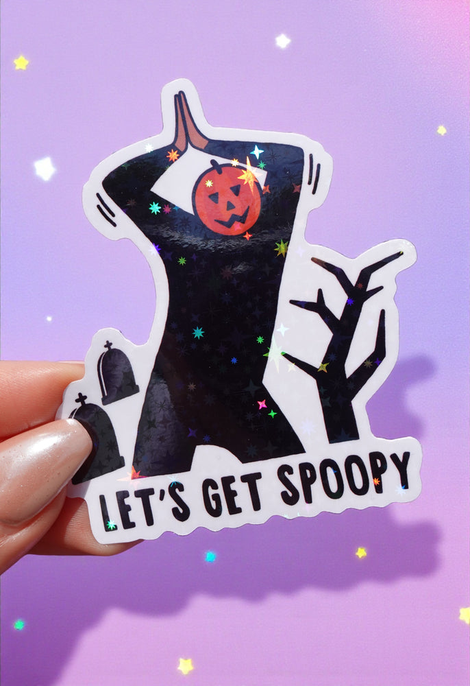 Let’s Get Spoopy Halloween Sticker (ONLINE ORDER ONLY)