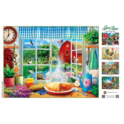 Green Acres - Fresh Pie Tonight 300 Piece EZ Grip Jigsaw Puzzle