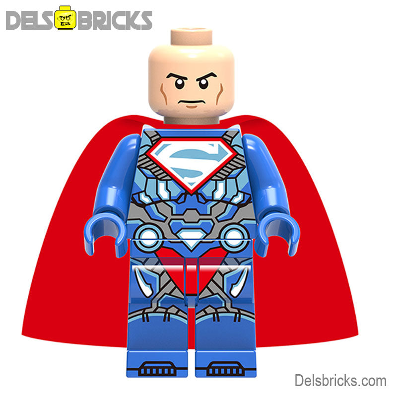 Lex Luther in Superman Suit Lego Minifigures Custom Toys (ONLINE ORDER ONLY)