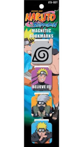 Naruto: Magnetic Bookmark Set (ONLINE ORDER ONLY)