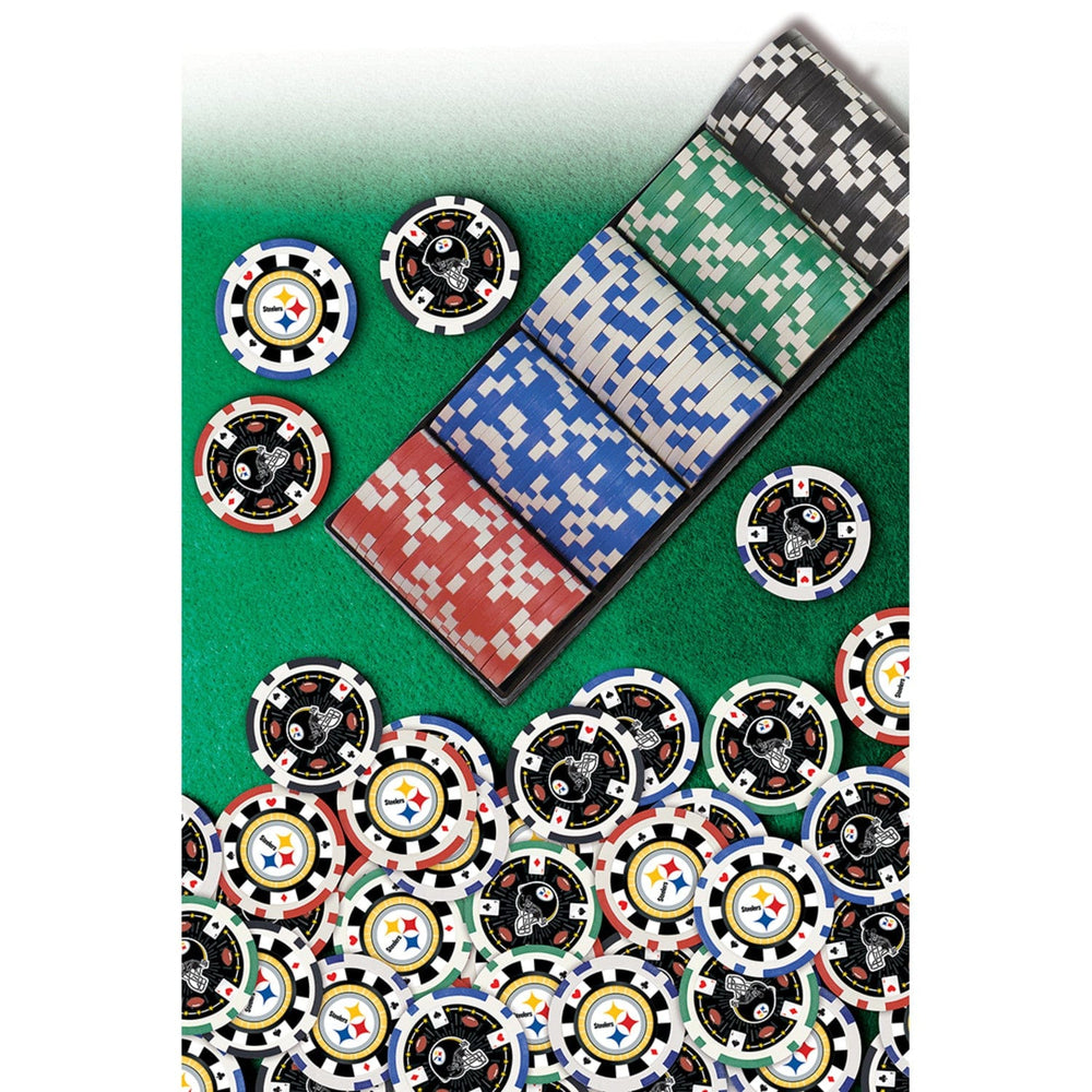 Pittsburgh Steelers 100 Piece Poker Chips (ONLINE ORDER ONLY)