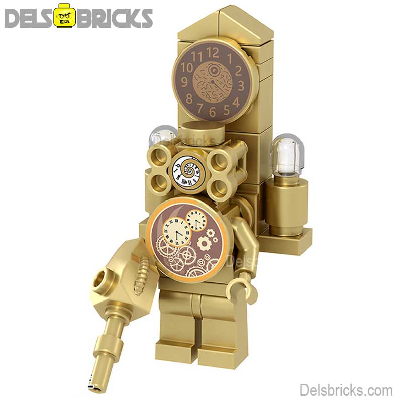 Titan Clockman Skibidi Toilet Lego Minifigures Custom Toys (ONLINE ORDER ONLY)