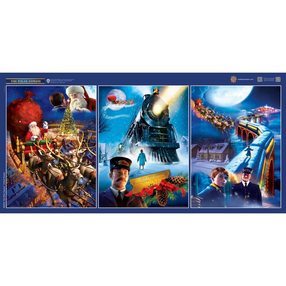 The Polar Express 3-pack 500 Piece Jigsaw Puzzle (ONLINE ORDER ONLY)