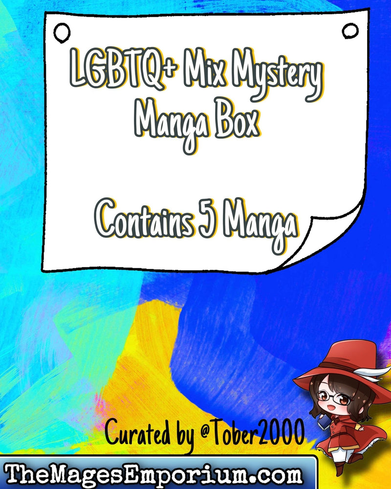 LGBTQ+ Mystery Manga Box - English Mixed Manga (Online Order Only)