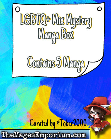 LGBTQ+ Mystery Manga Box - English Mixed Manga (Online Order Only)