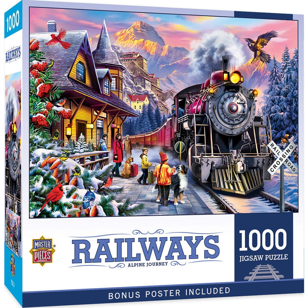 Railways - Alpine Journey 1000 Piece Jigsaw Puzzle (ONLINE ORDER ONLY)
