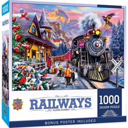 Railways - Alpine Journey 1000 Piece Jigsaw Puzzle (ONLINE ORDER ONLY)