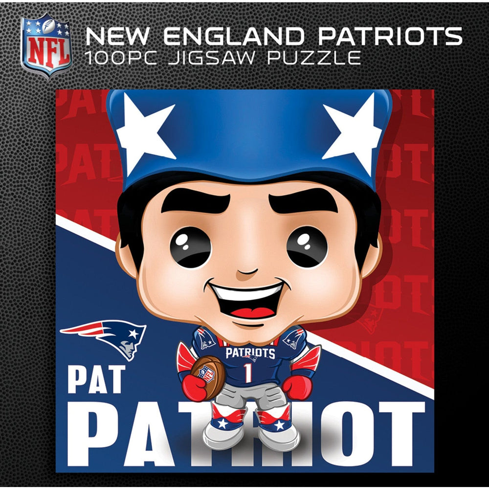 Pat Patriot - New England Patriots Mascot 100 Piece Jigsaw Puzzle (ONLINE ORDER ONLY)