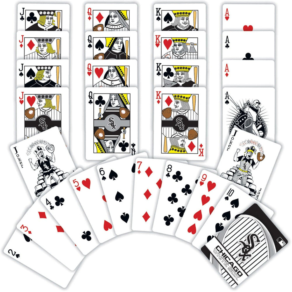 Chicago White Sox Playing Cards - 54 Card Deck (ONLINE ORDER ONLY)
