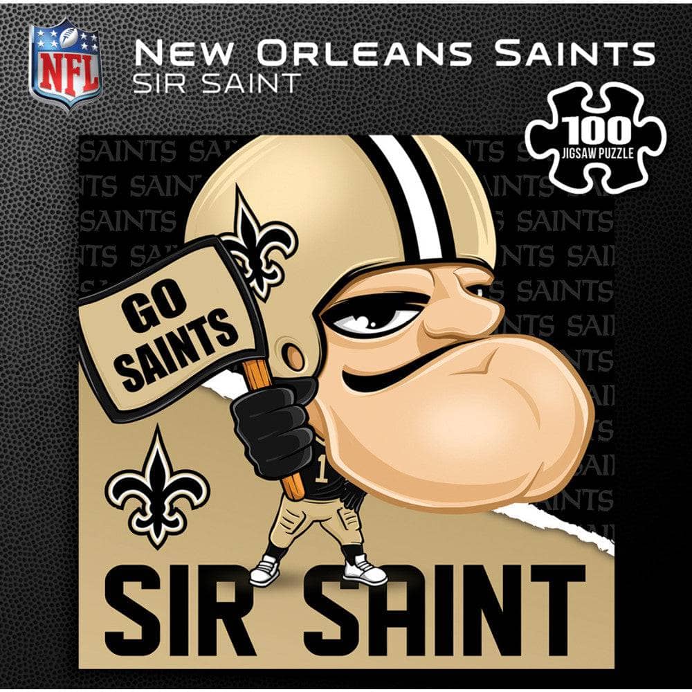 New Orleans Saints - NFL Mascot 100 Piece Jigsaw Puzzle (ONLINE ORDER ONLY)