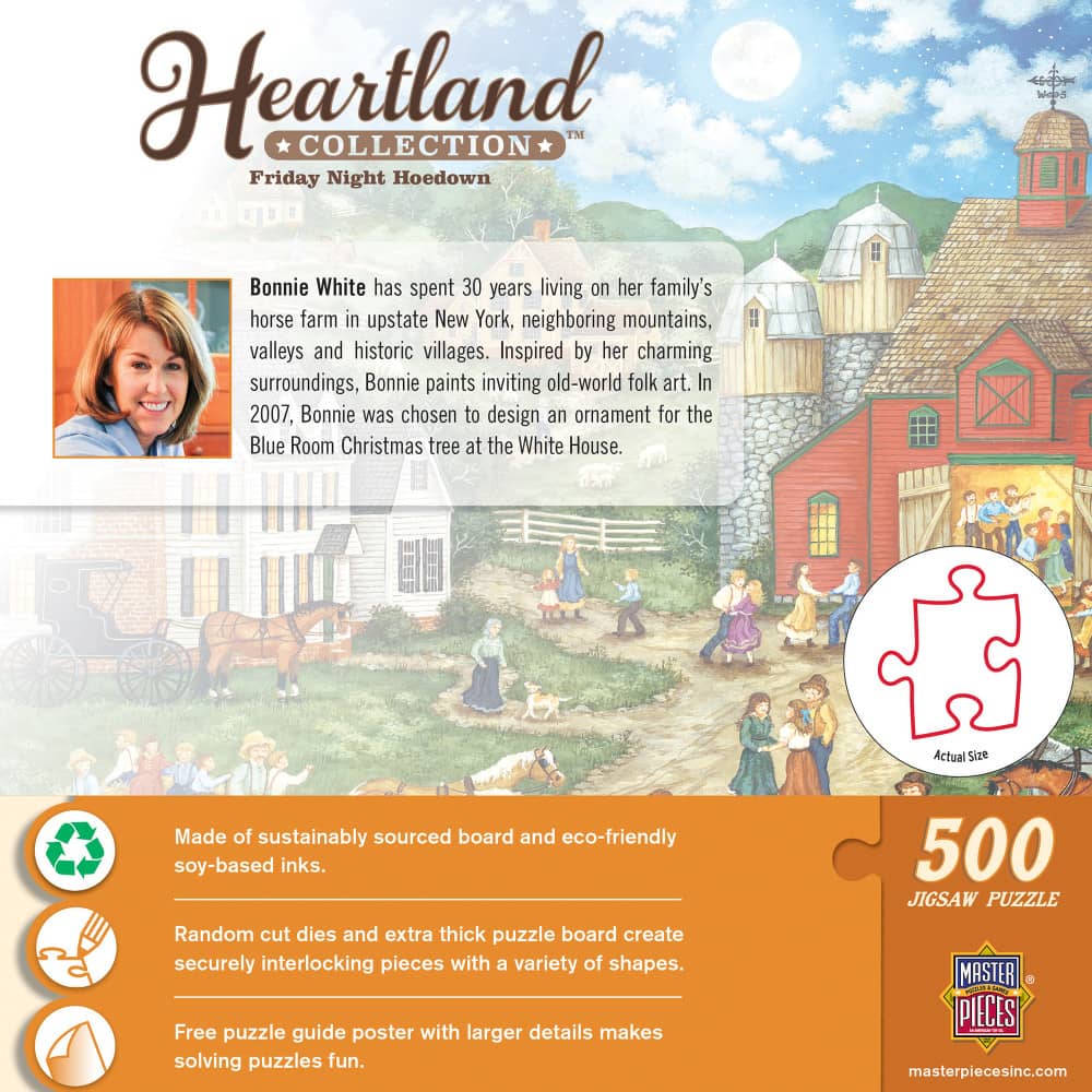 Heartland - Friday Night Hoe Down 500 Piece Jigsaw Puzzle