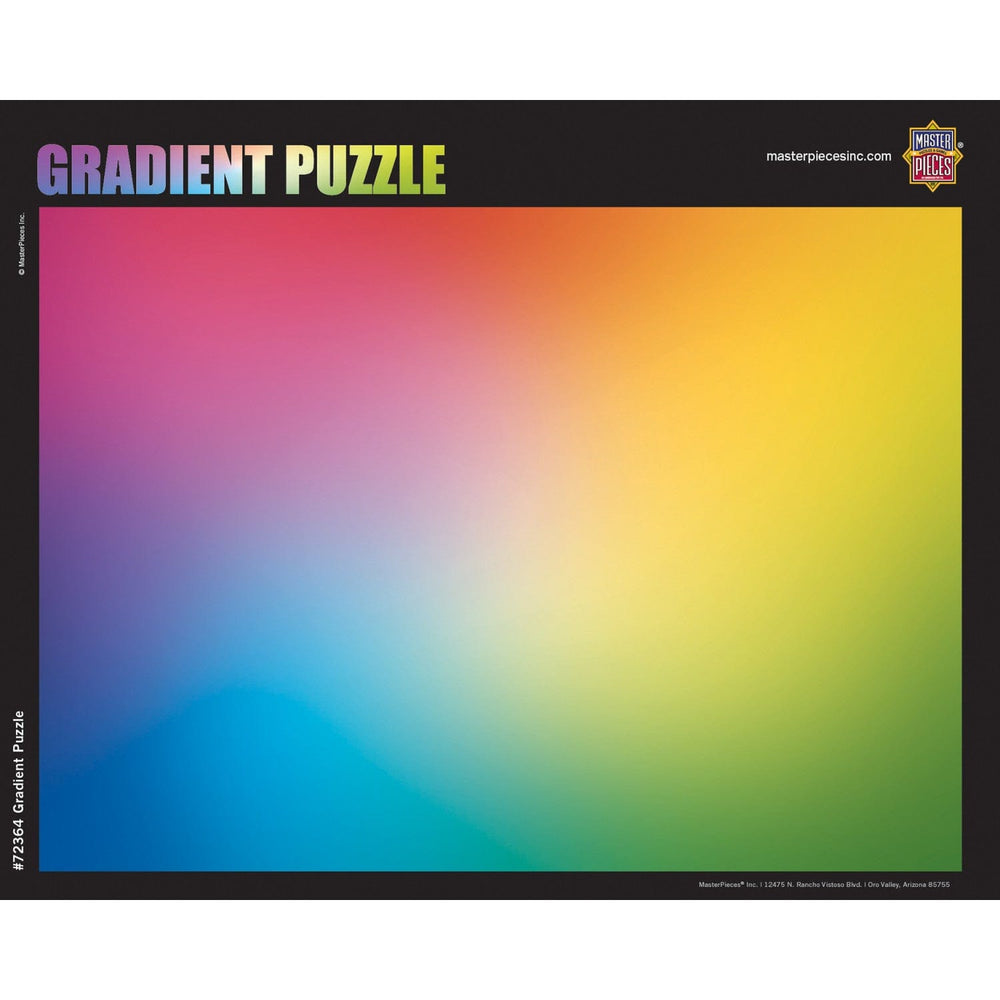 Rainbow Gradient 1000 Piece Jigsaw Puzzle (ONLINE ORDER ONLY)