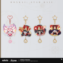 Pom-Pom Exhibition Series Pom-Pom Acrylic Keychain (ONLINE ORDER ONLY)