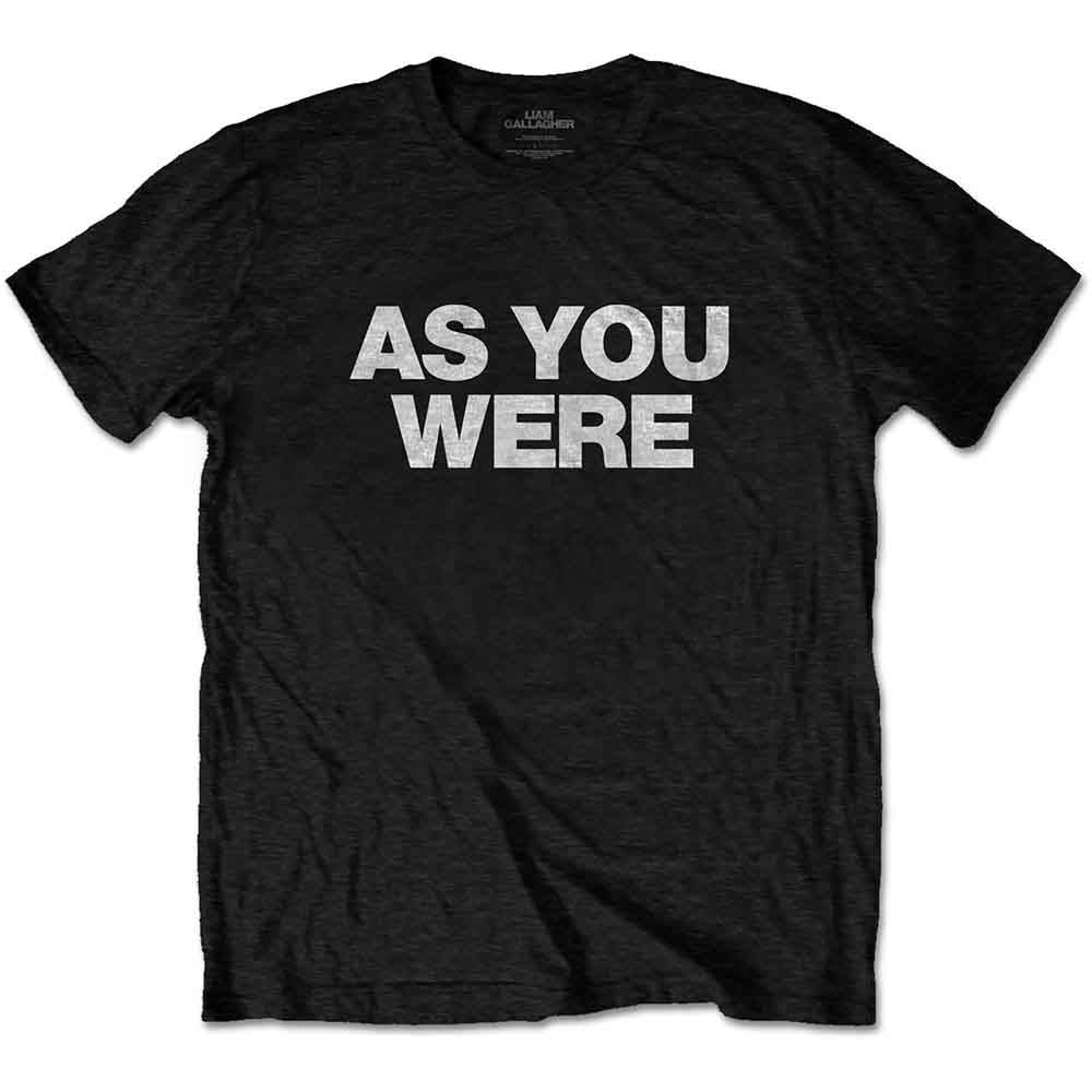 Liam Gallagher - As You Were [T-Shirt] (ONLINE ORDER ONLY)