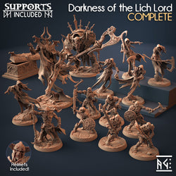 3D Printed Artisan Guild Bodil the Wright Darkness of the Lich Lord 28mm 32mm (Online Only)