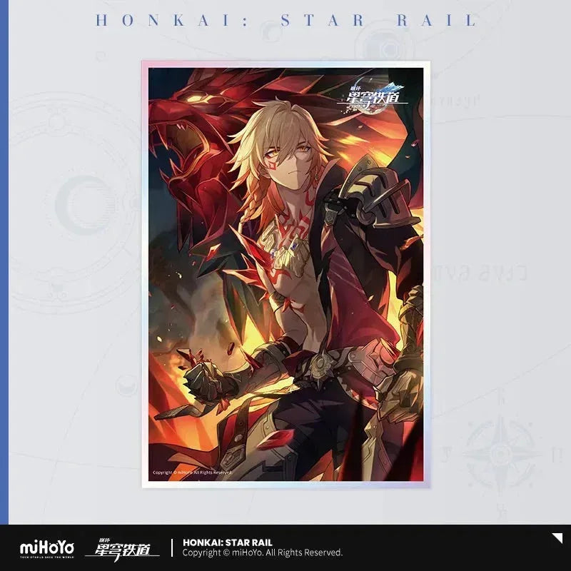 Honkai: Star Rail Light Cone Series Acrylic Shikishi Cardboard