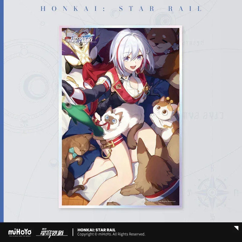 Honkai: Star Rail Light Cone Series Acrylic Shikishi Cardboard