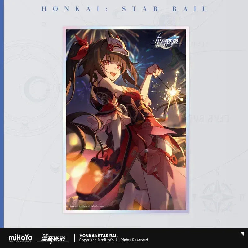 Honkai: Star Rail Light Cone Series Acrylic Shikishi Cardboard