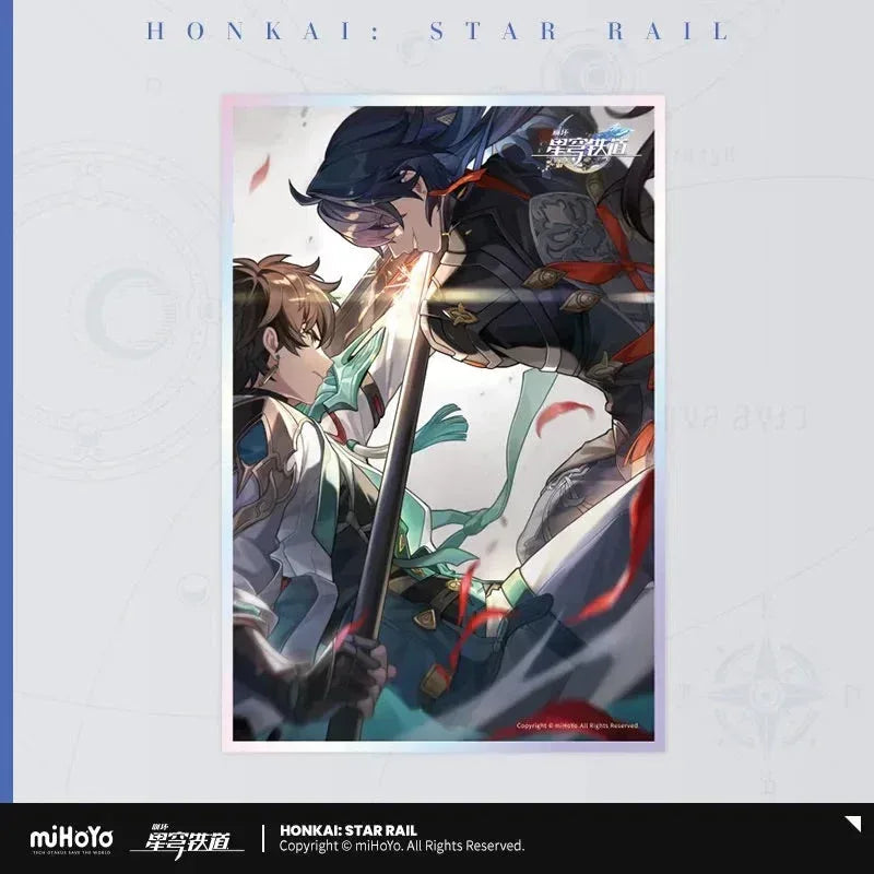 Honkai: Star Rail Light Cone Series Acrylic Shikishi Cardboard