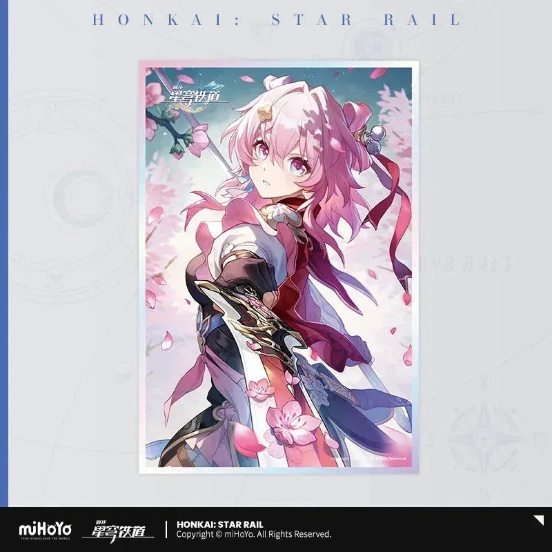 Honkai: Star Rail Light Cone Series Acrylic Shikishi Cardboard